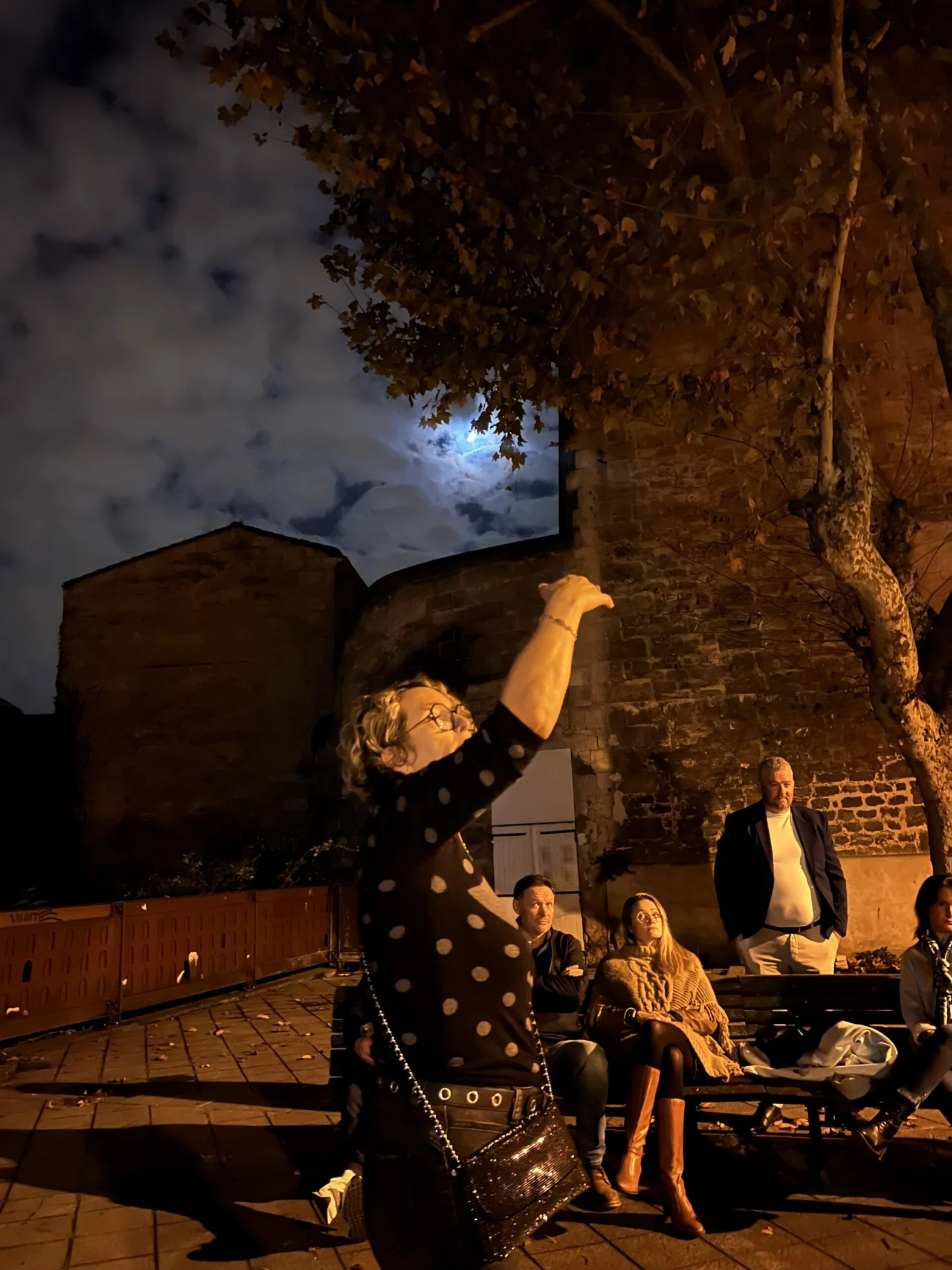 Bordeaux de nuit pendant la Visite du Bordeaux Occulte